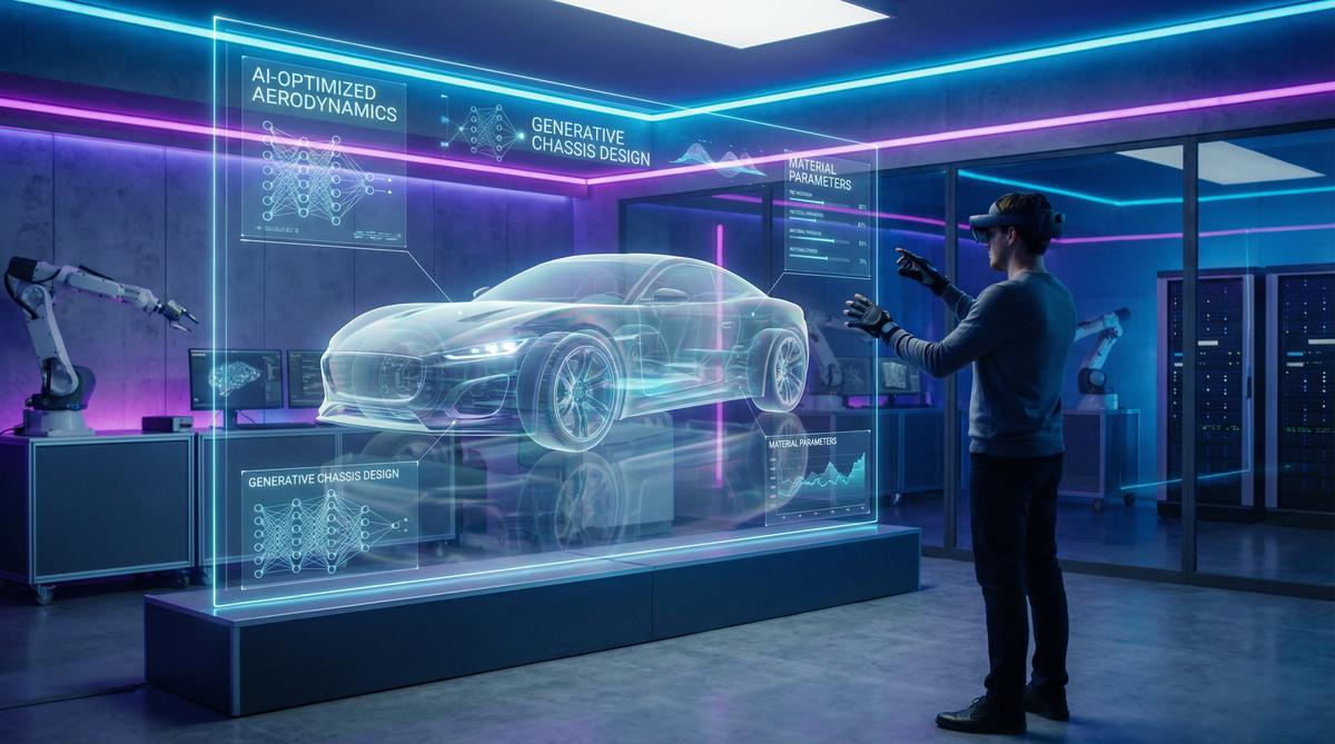 黑丝AI改装汽车视频