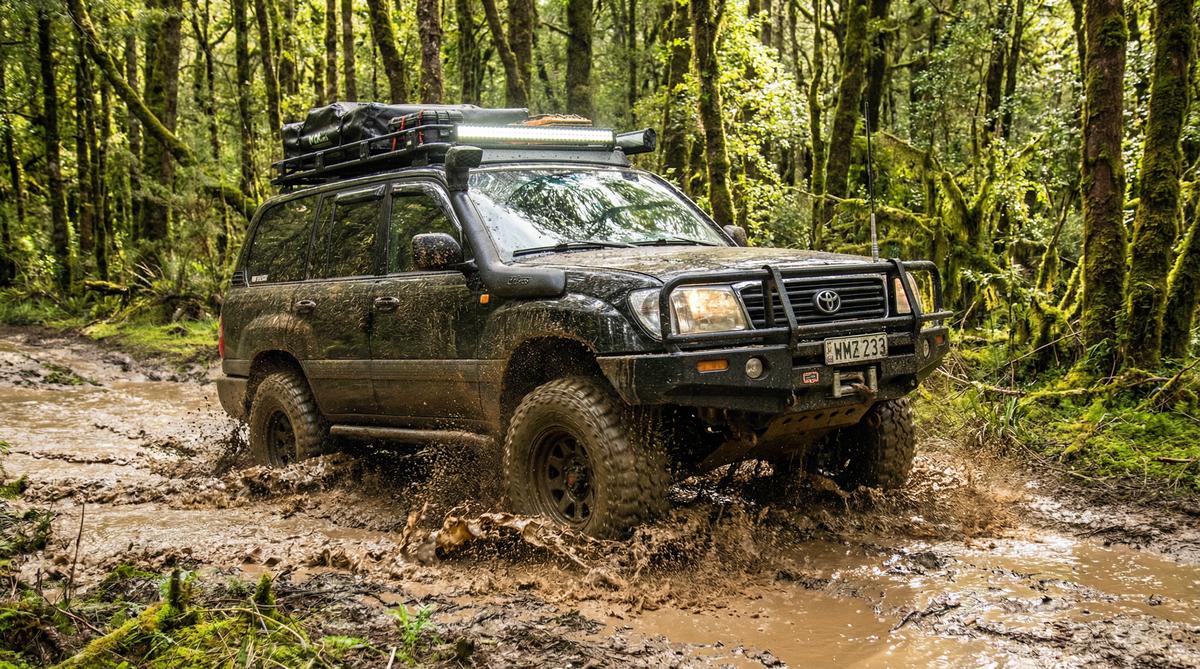 黑丝越野车改装视频